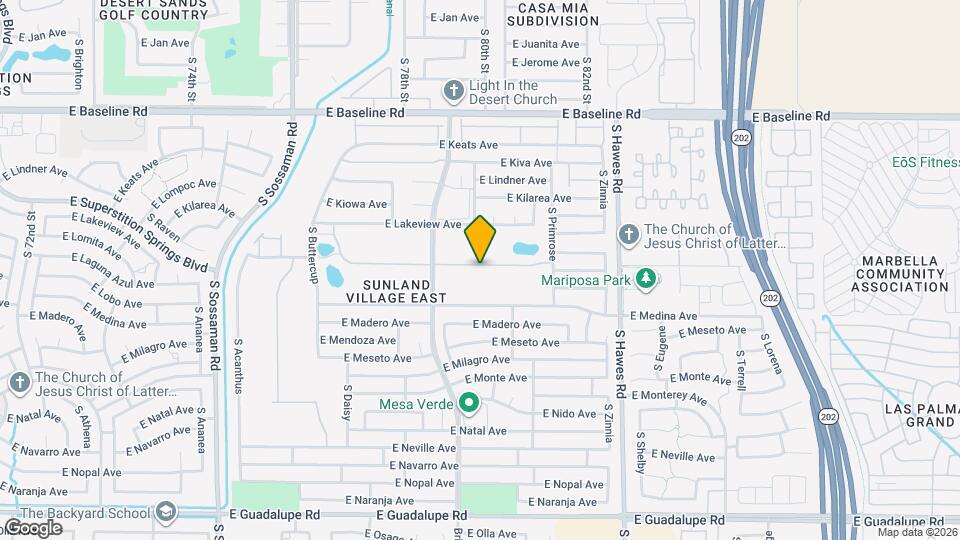 2311 S Farnsworth Dr Mapa y Detalles de la Ubicación