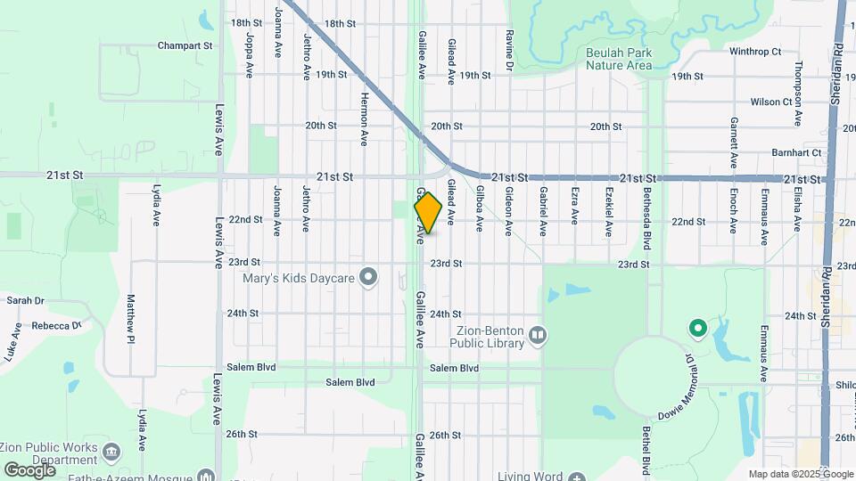 2233 Galilee Ave Map and Location Details