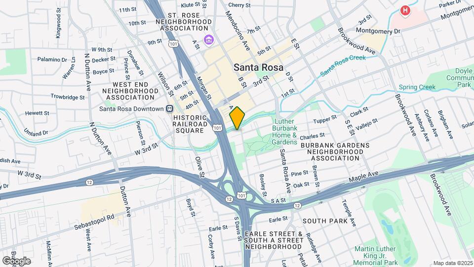 433 Sonoma Ave Map and Location Details