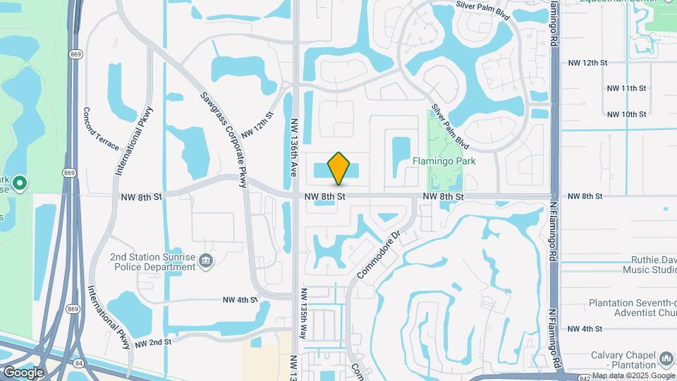 13410 NW 8th Ct Map and Location Details