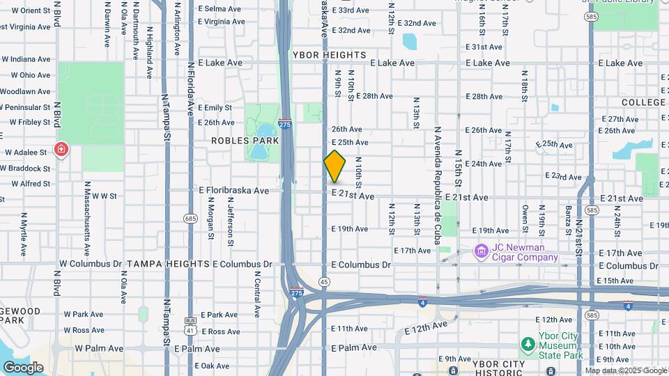 905 E 22nd Ave. Map and Location Details