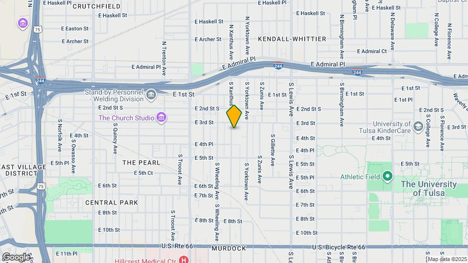 317 S Xanthus Ave Map and Location Details