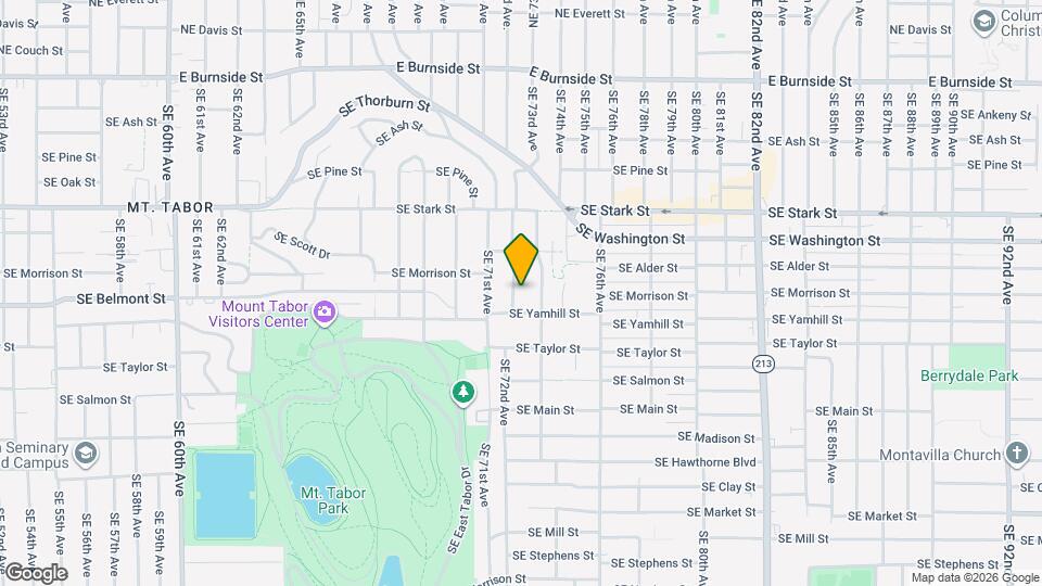 834 SE 72nd Ave Map and Location Details