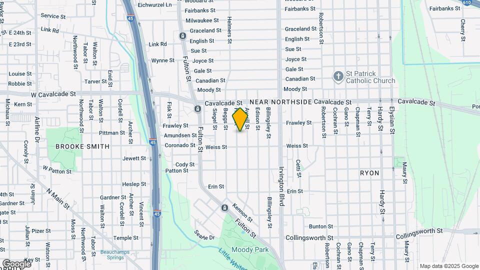 4502 Hain St Map and Location Details