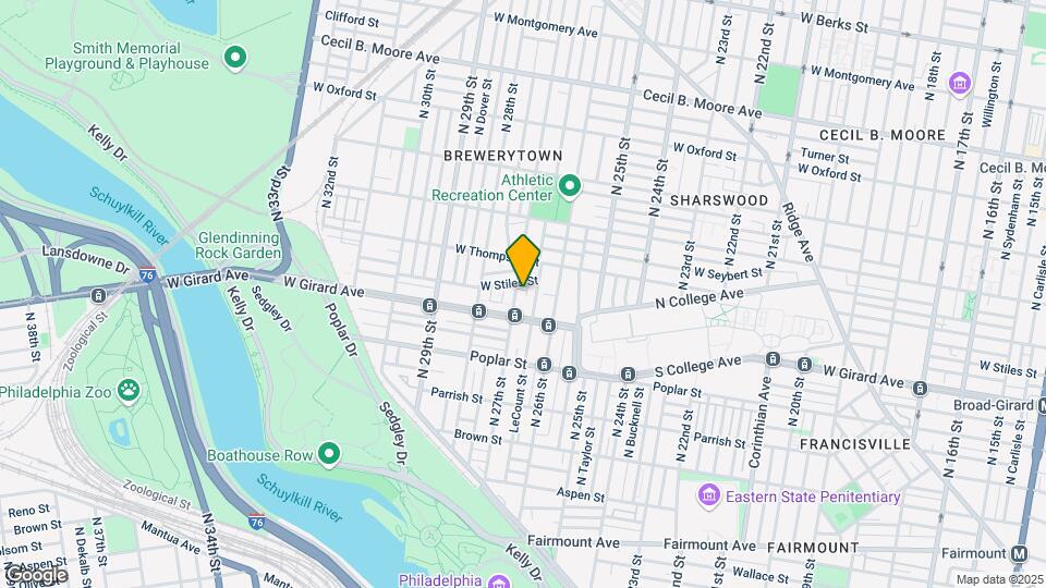 1231 N 27th St Map and Location Details
