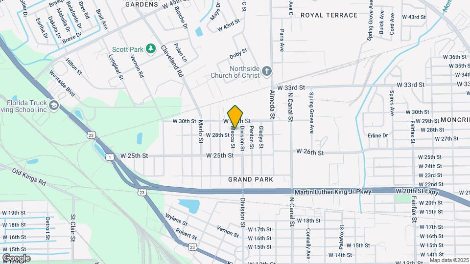 2425 W 28th St Map and Location Details