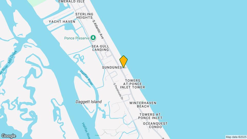 4495 S Atlantic Ave Map and Location Details