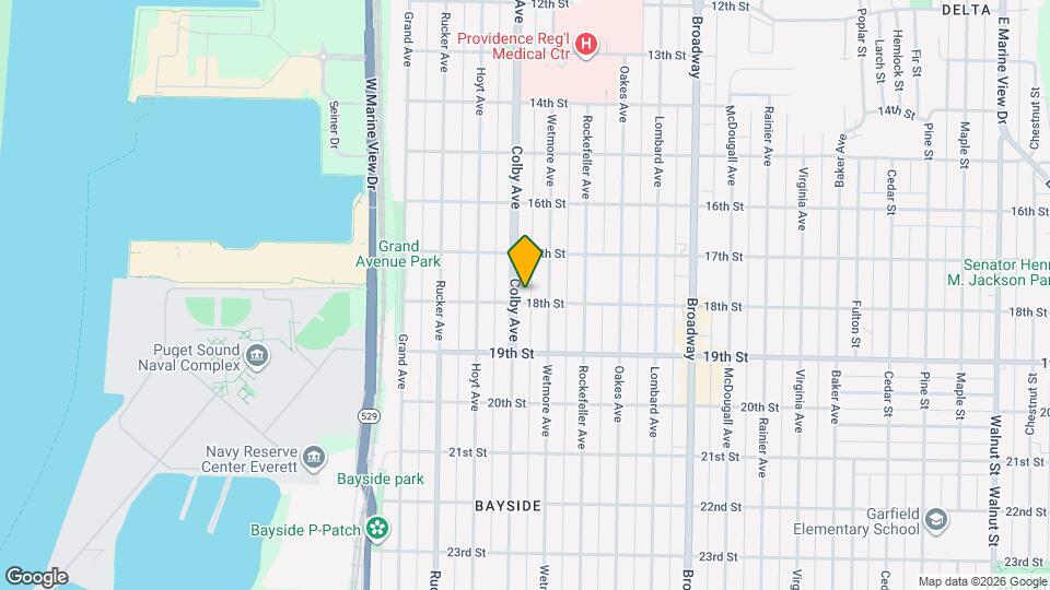 1609 18th St Map and Location Details