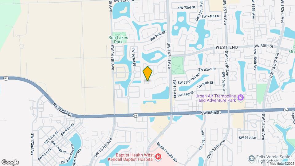 8224 SW 163rd Ct Mapa y Detalles de la Ubicación