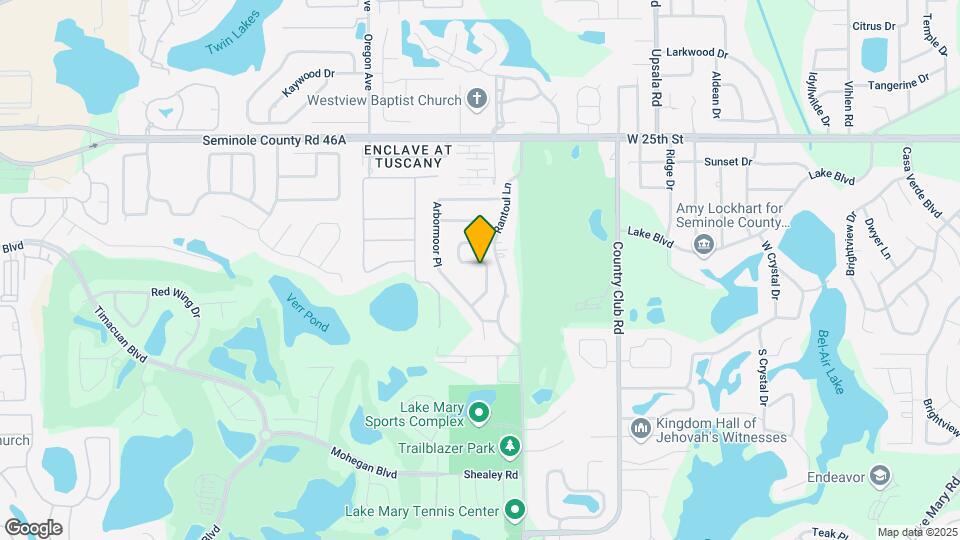 824 Blairmont Ln Map and Location Details