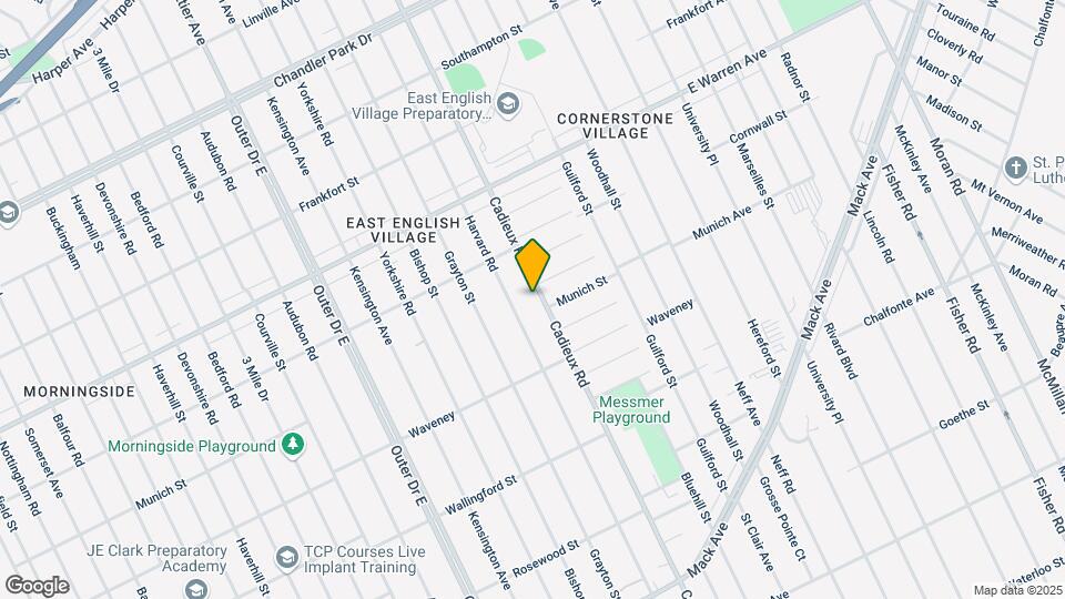 4535 Cadieux Rd Map and Location Details