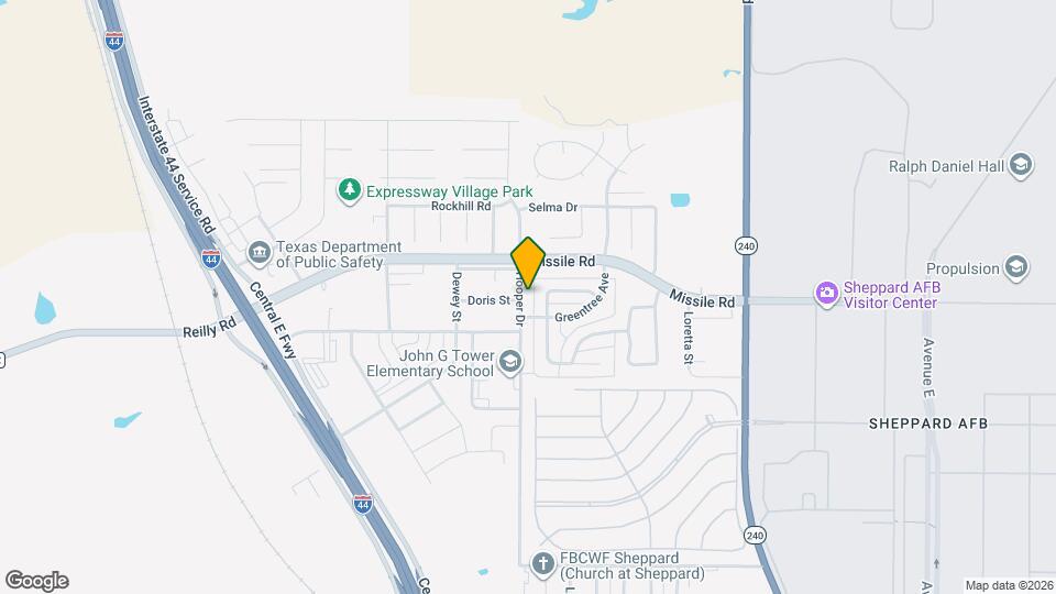 5403 Hooper Dr Map and Location Details