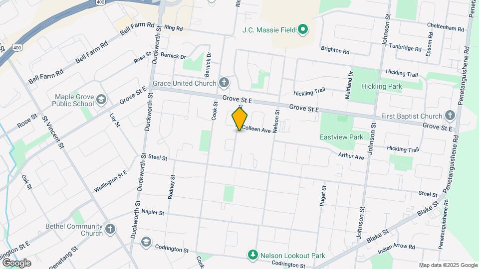 31 Jeffrey St Map and Location Details