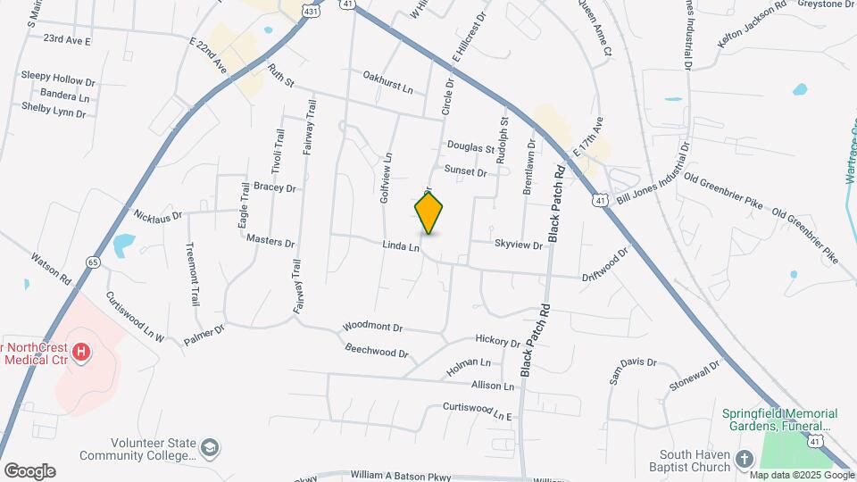 422 Circle Dr Map and Location Details