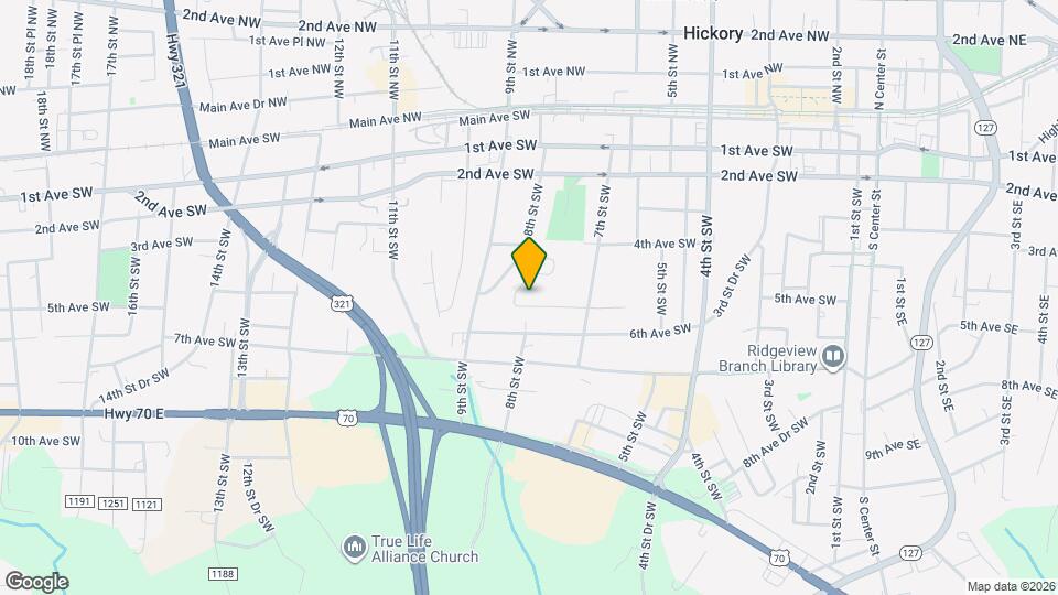 804 5th Ave SW Map and Location Details