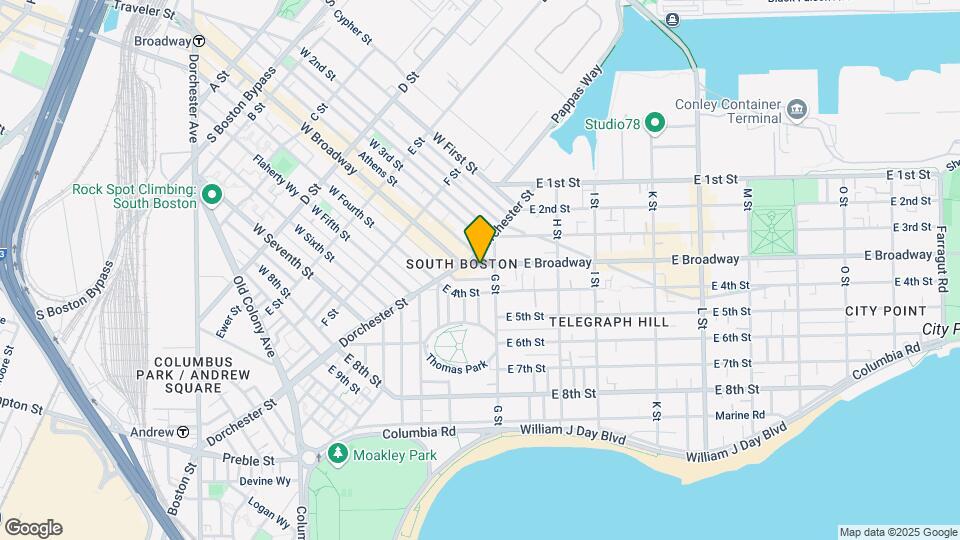 501A E Broadway Mapa y Detalles de la Ubicación