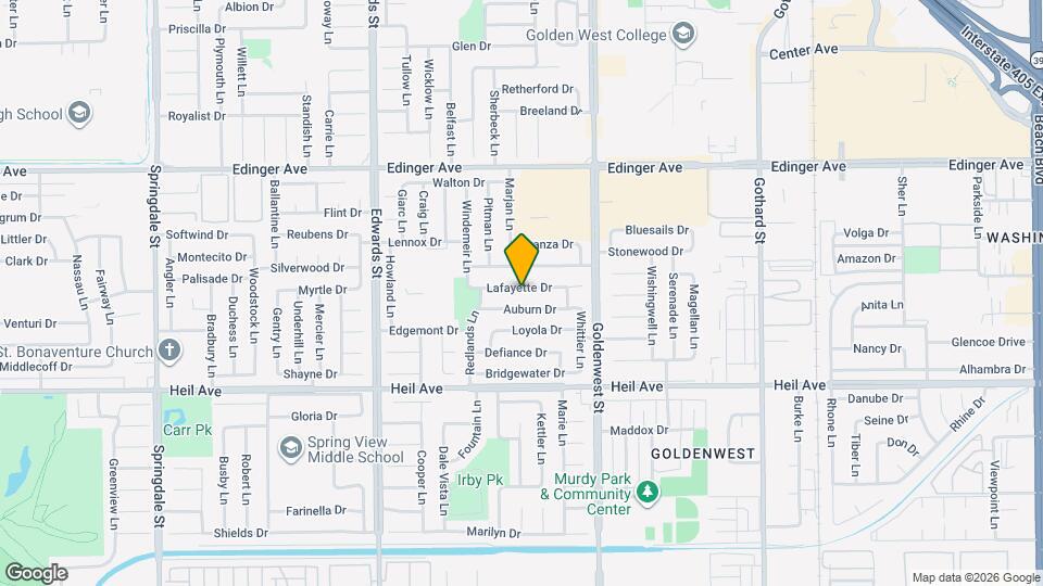 6822 Lafayette Dr Map and Location Details