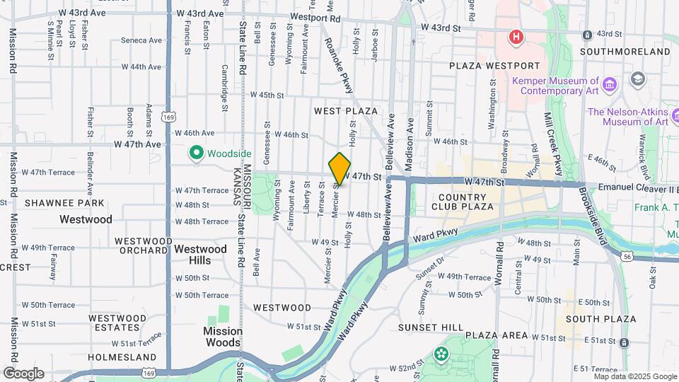 4717-4719 MERCIER Mapa y Detalles de la Ubicación