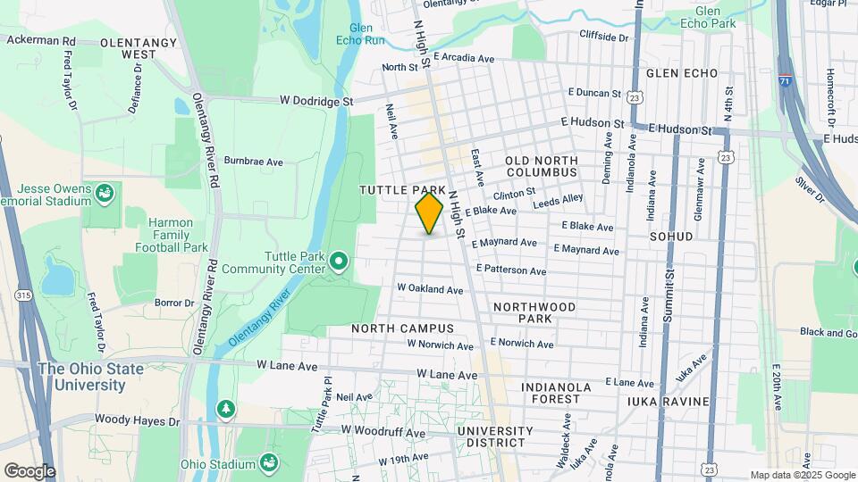 61 W Maynard Ave Map and Location Details