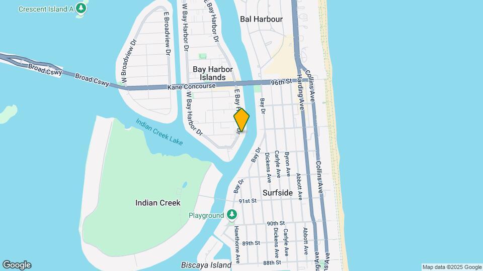9221 E Bay Harbor Dr Mapa y Detalles de la Ubicación