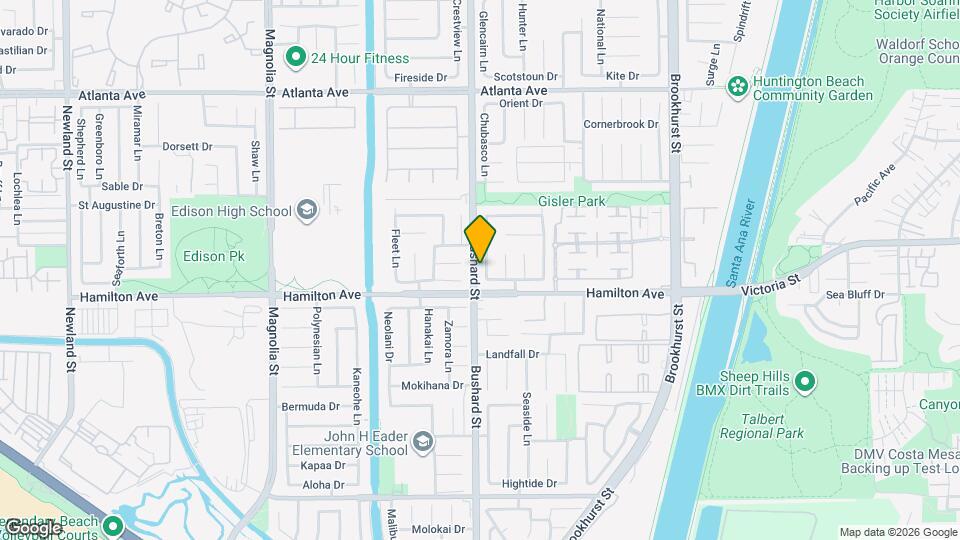 21421 Pinetree Ln Map and Location Details