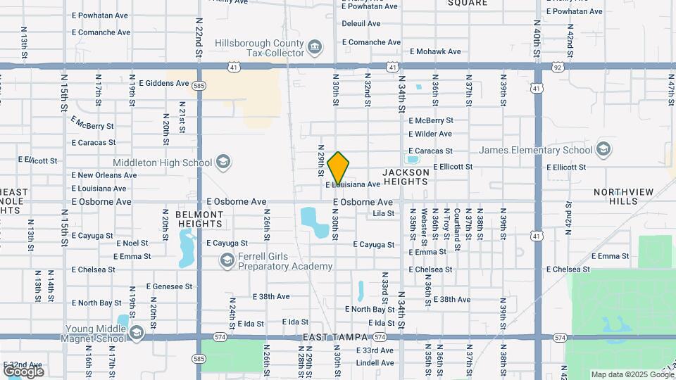 4811 N 30th St Map and Location Details