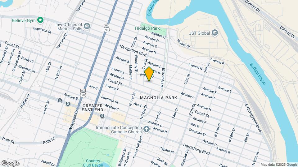 7124 Avenue I-Unit -1 Map and Location Details