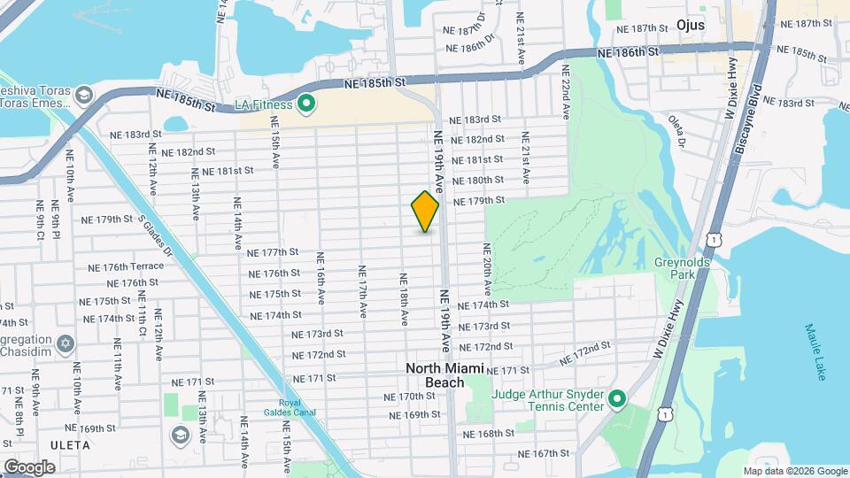 1875 NE 177th St Map and Location Details