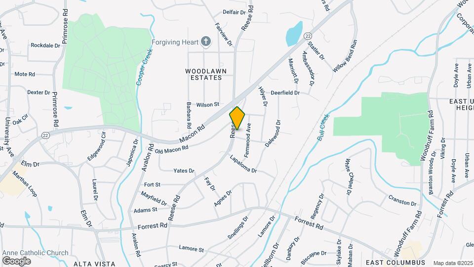2706 Reese Rd Map and Location Details
