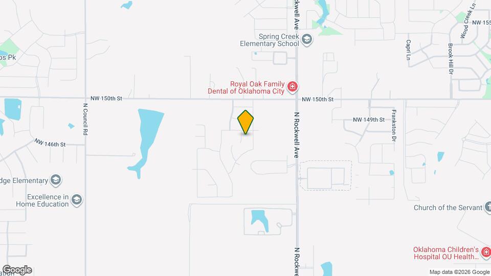 14816 Slippery Falls Cir Map and Location Details