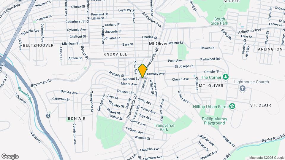 499-503 Brownsville Rd Map and Location Details
