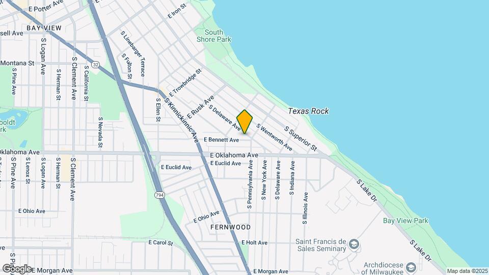2993 S Delaware Ave, Unit A Map and Location Details