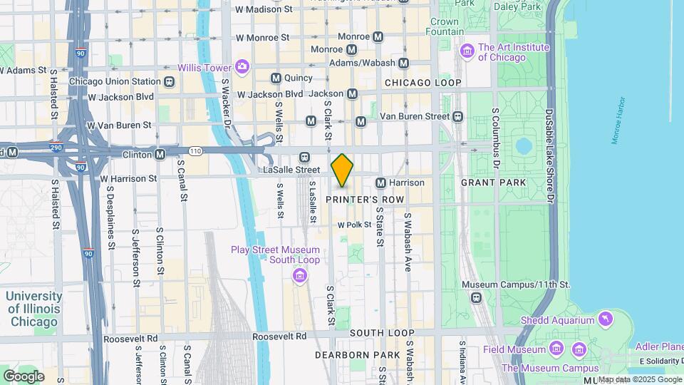 640 S Federal St Map and Location Details