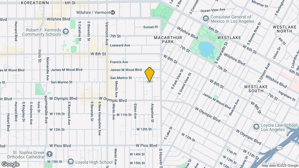 943 Arapahoe St Mapa y Detalles de la Ubicación