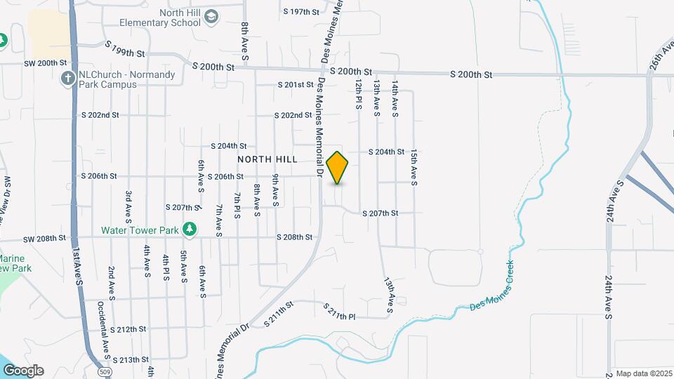 20619 12th Ave S Map and Location Details