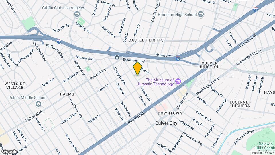 3642 Hughes Avenue, Mapa y Detalles de la Ubicación