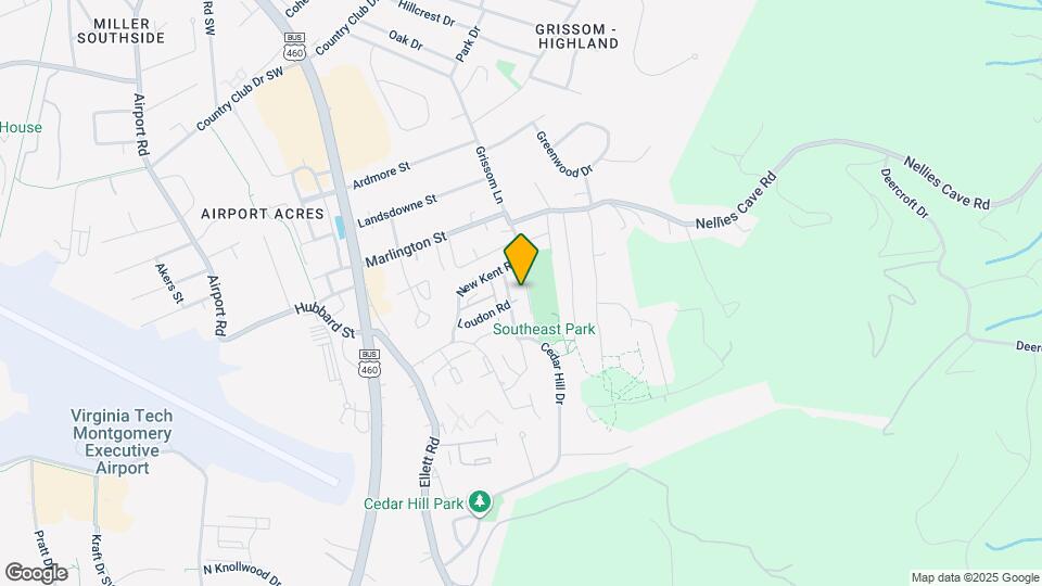 1825 Sussex Rd Map and Location Details