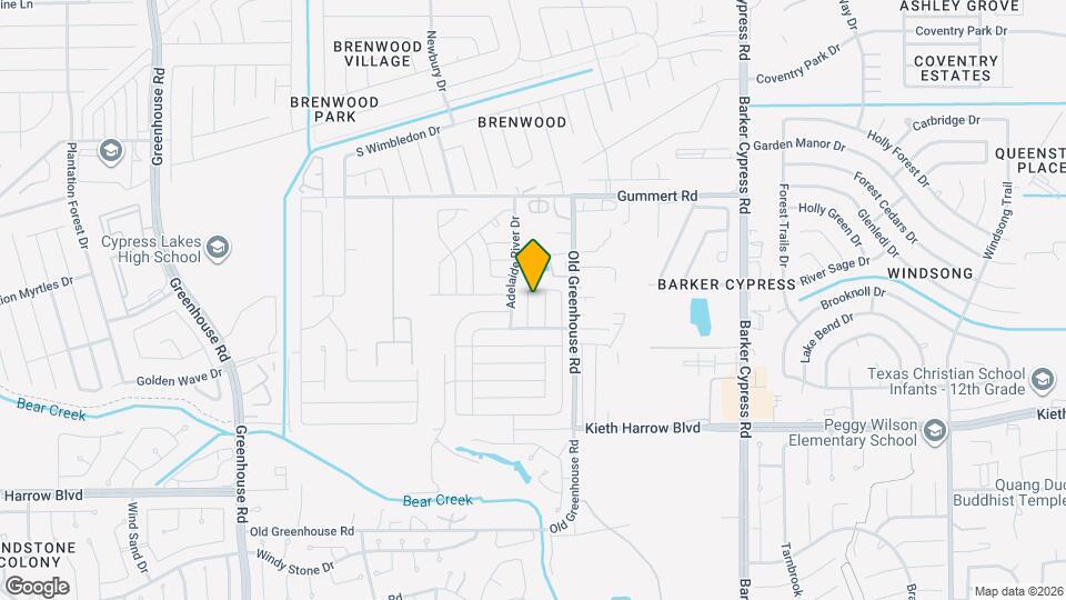 5630 Cobark Creek Trl Map and Location Details