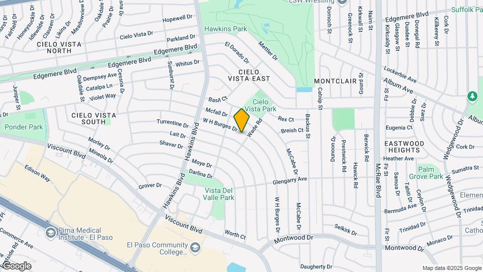 9104 W H Burges Dr Map and Location Details