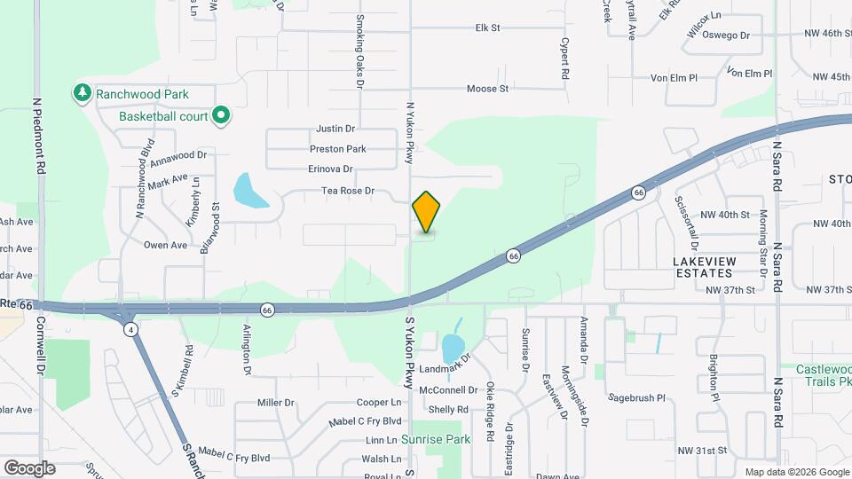 1107 Ashton Ln Map and Location Details