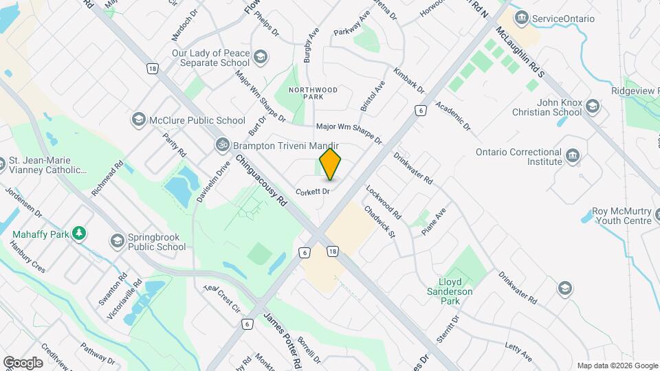 43 Corkett Dr Map and Location Details