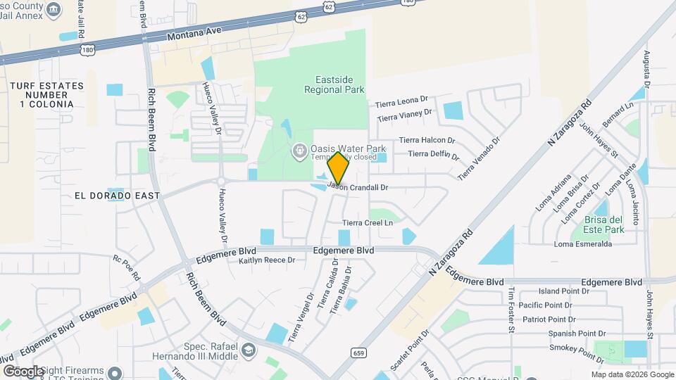 3845 Tierra Campa Dr Map and Location Details