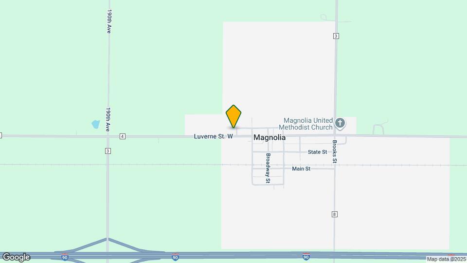 301 Luverne St. Map and Location Details