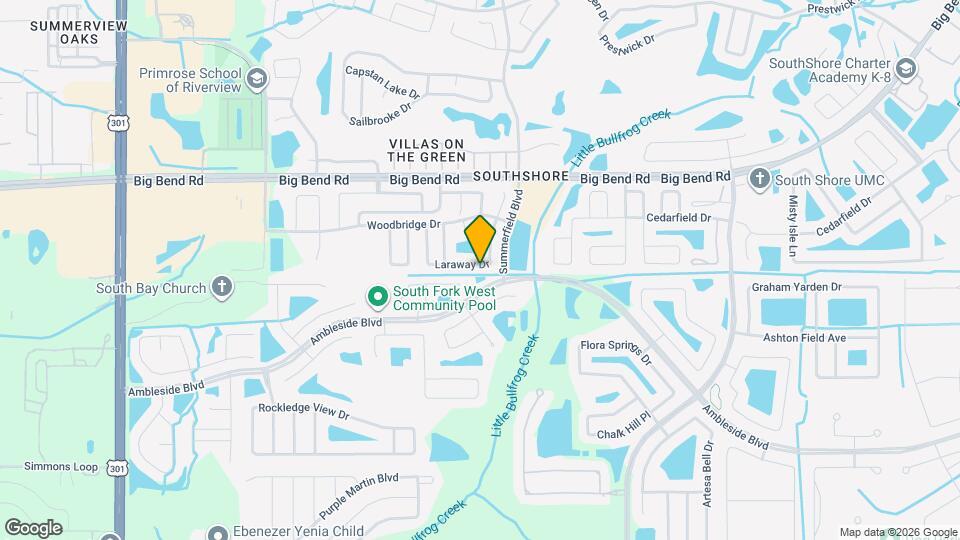 13332 Laraway Dr Map and Location Details