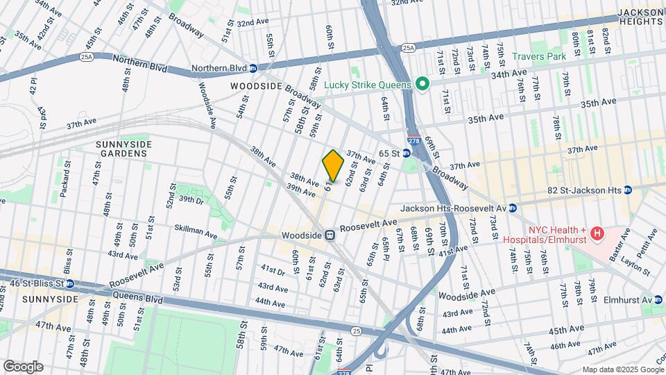 37-59 61st St Map and Location Details