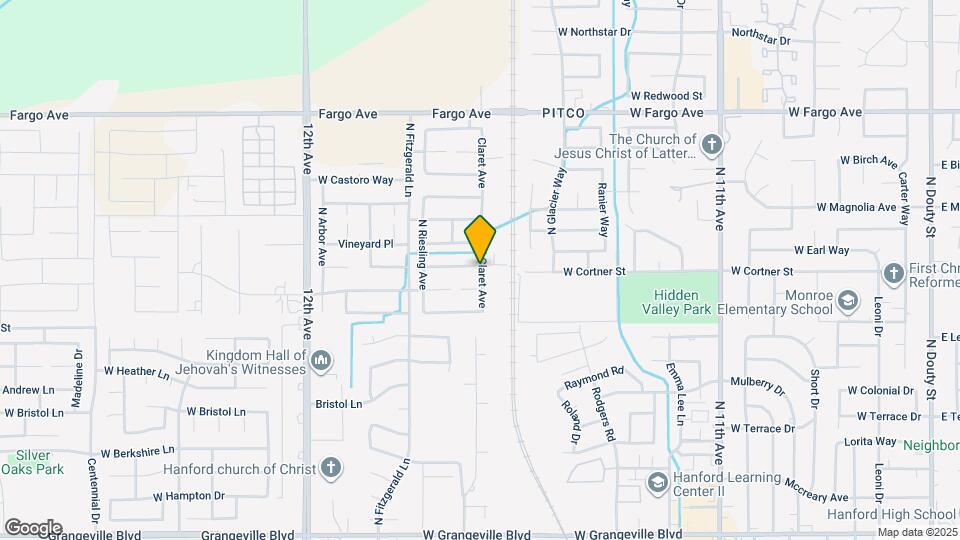 2196 N Riesling Ave Map and Location Details