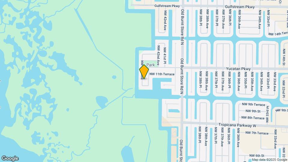 1021 NW 43rd Ave Map and Location Details