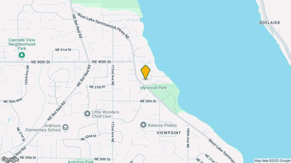 17440 NE 38th St, Unit A-204 Map and Location Details