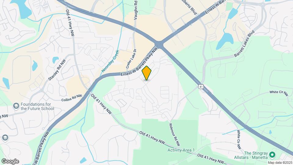 1703 Oak Brook Ln NW Map and Location Details