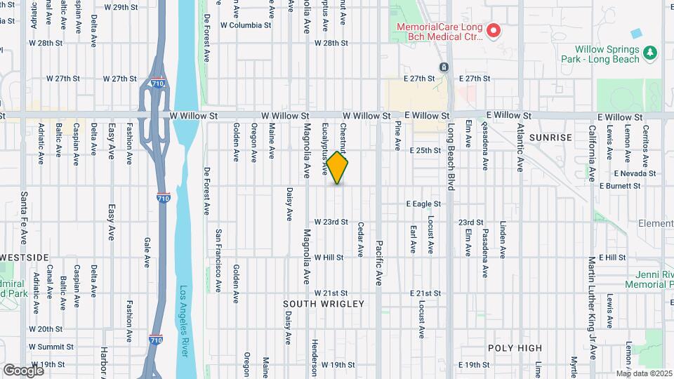 416 W Burnett St Map and Location Details
